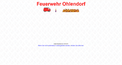 Desktop Screenshot of feuerwehr-ohlendorf.de