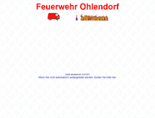 Tablet Screenshot of feuerwehr-ohlendorf.de